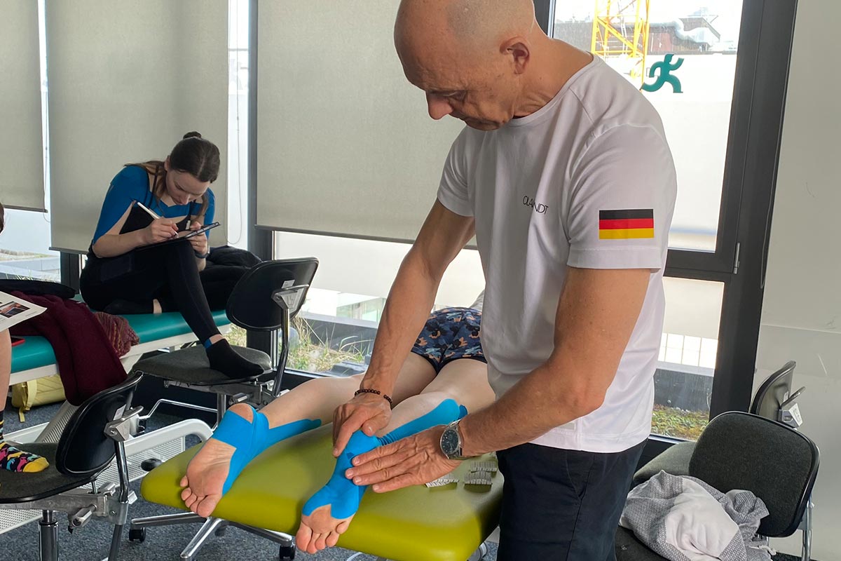 Kinesiologisches Tapen in Kliniken und Krankenhäuser