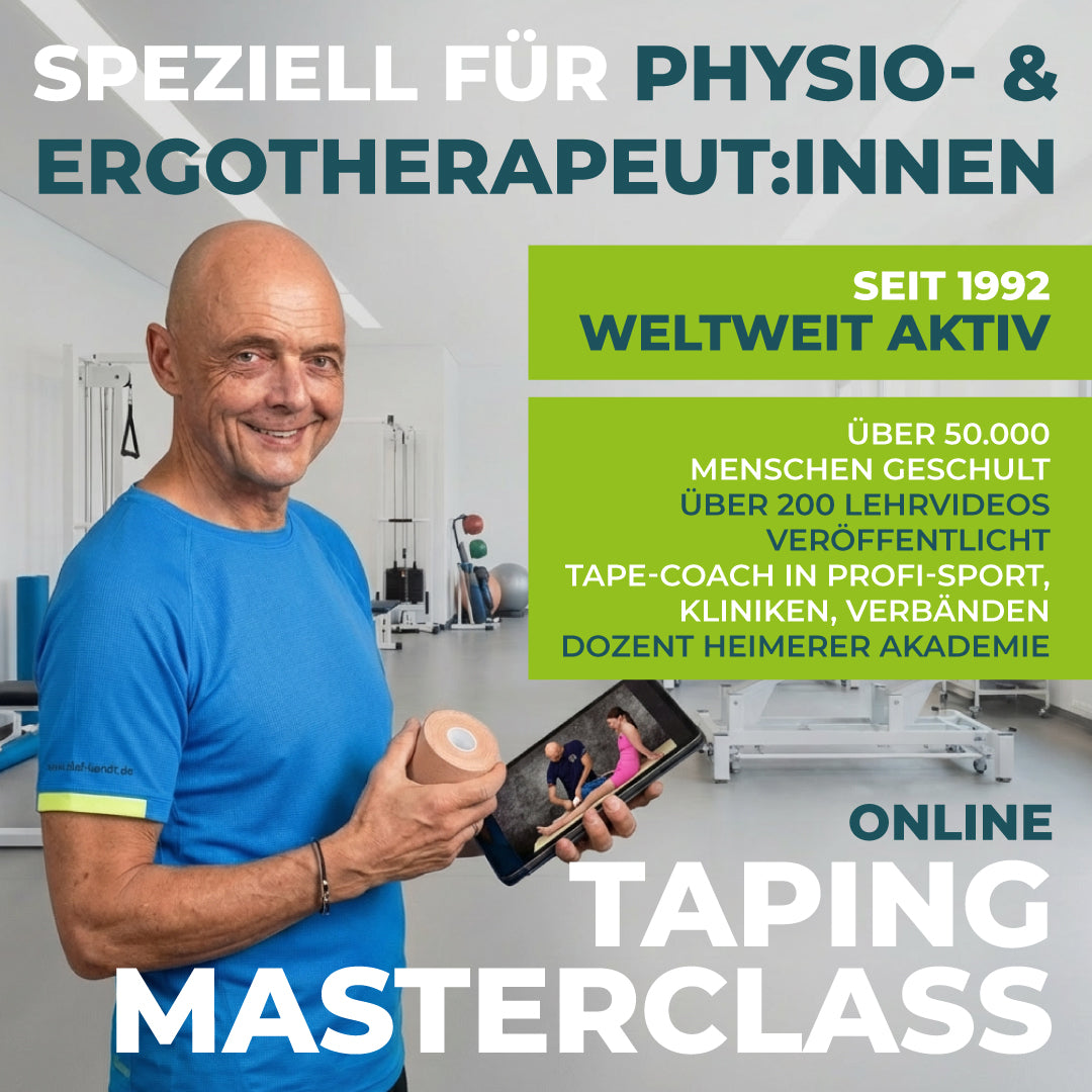 Taping-Masterclass: Maximales Fachwissen!