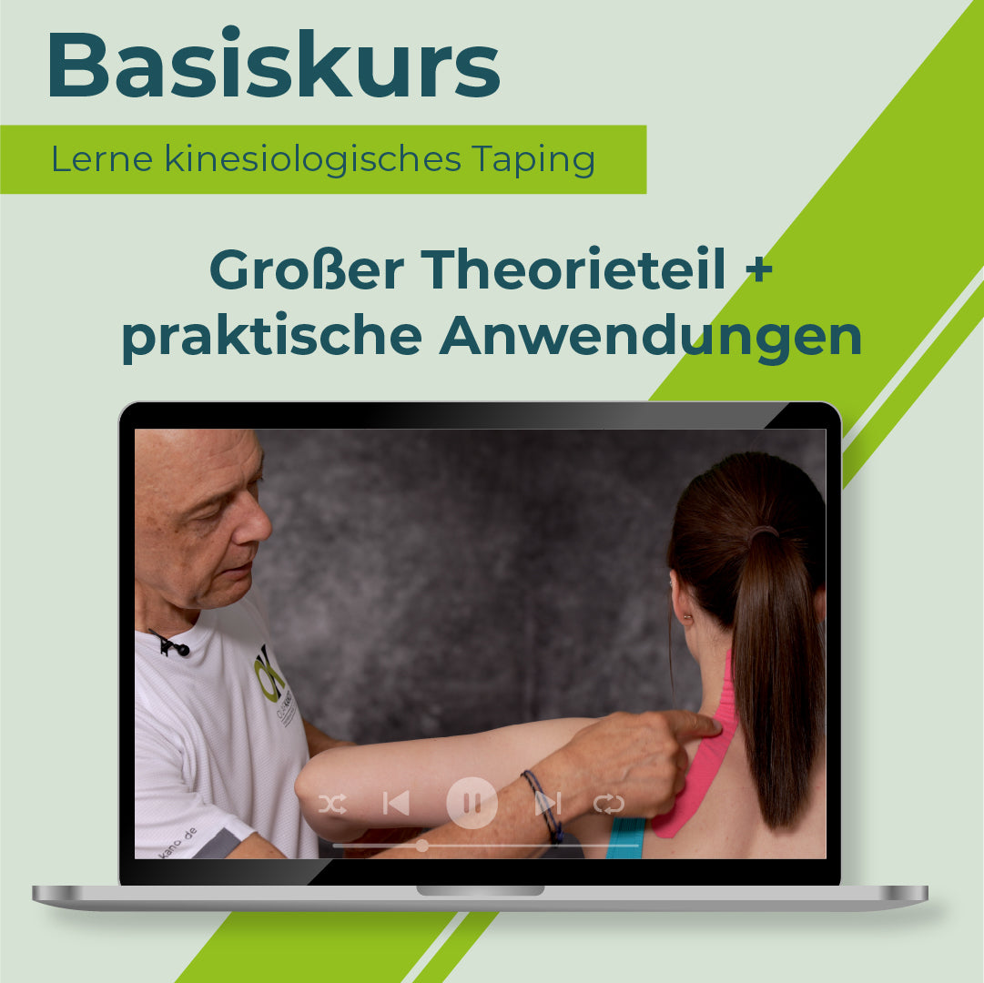 Onlinekurs "Basiswissen kinesiologisches Tapen"