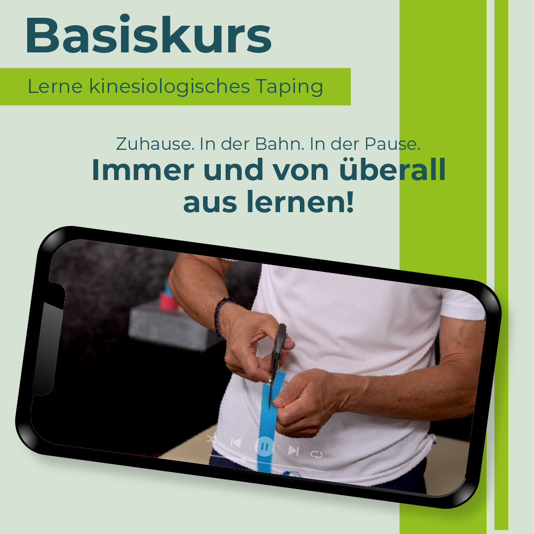 Onlinekurs "Basiswissen kinesiologisches Tapen"