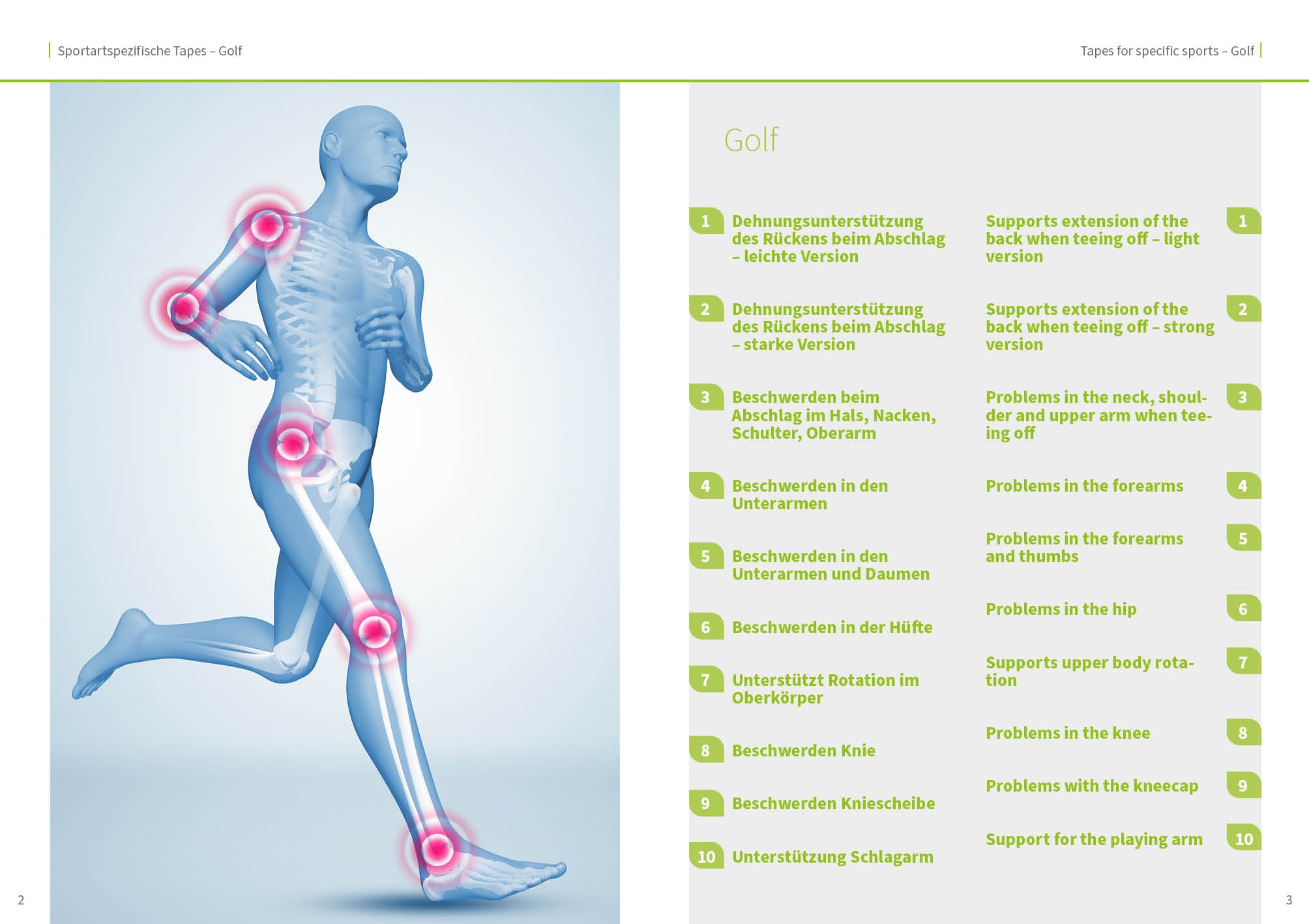 Booklet 04: Sportverletzungen Golf
