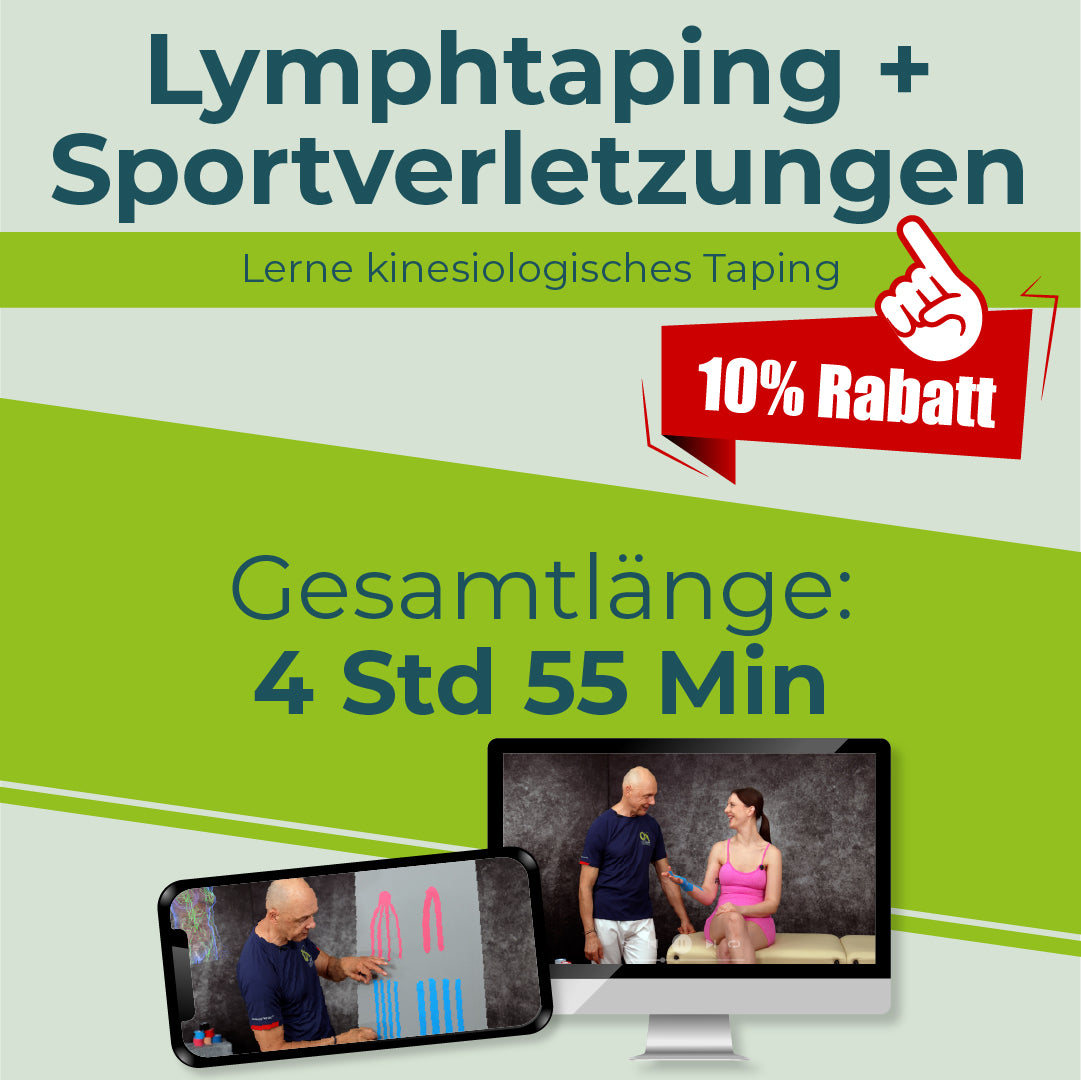 Bundle: Lymphtaping & Sportverletzungen