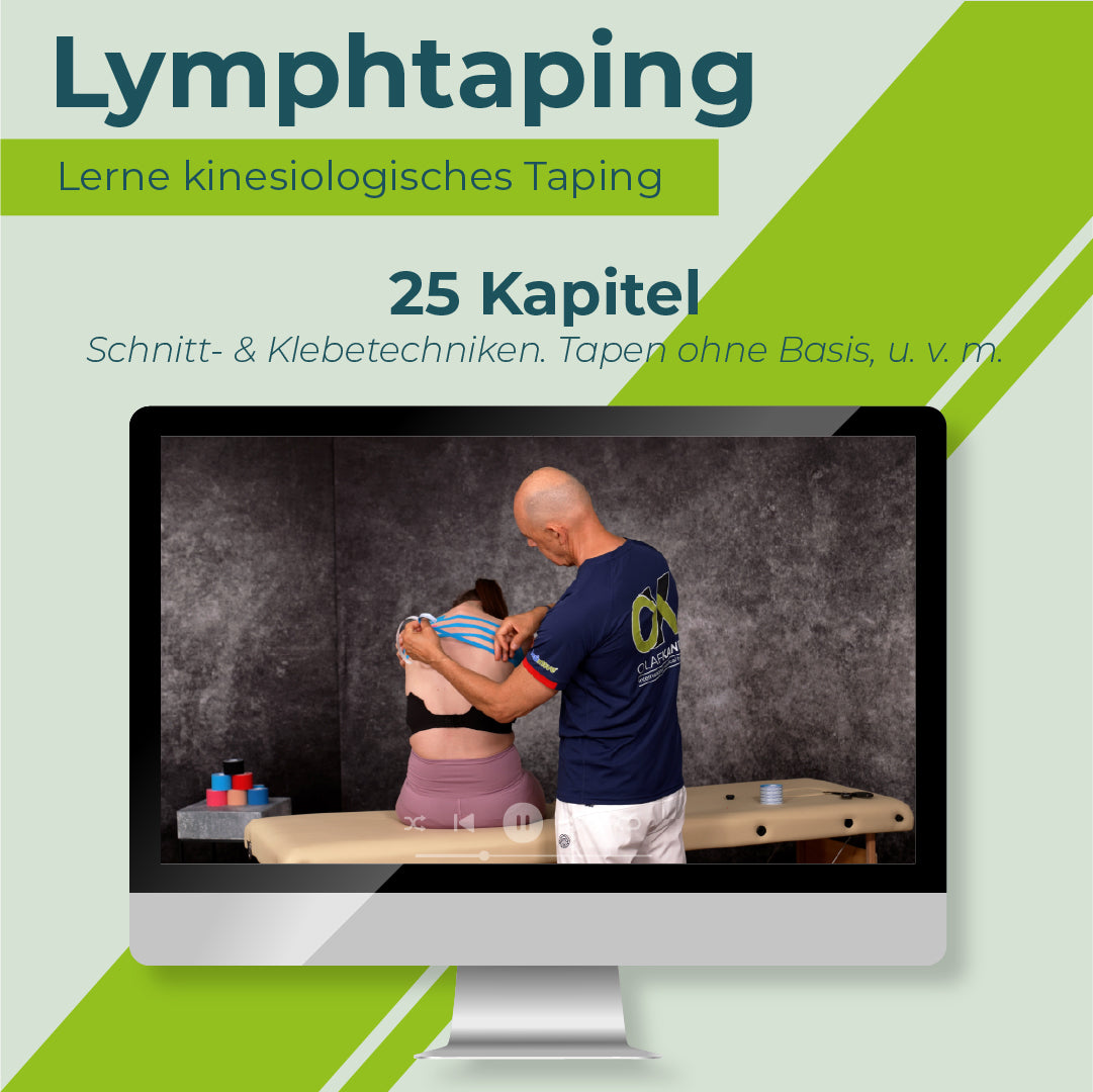 Onlinekurs "Lymphtaping - kinesiologisches Tapen"