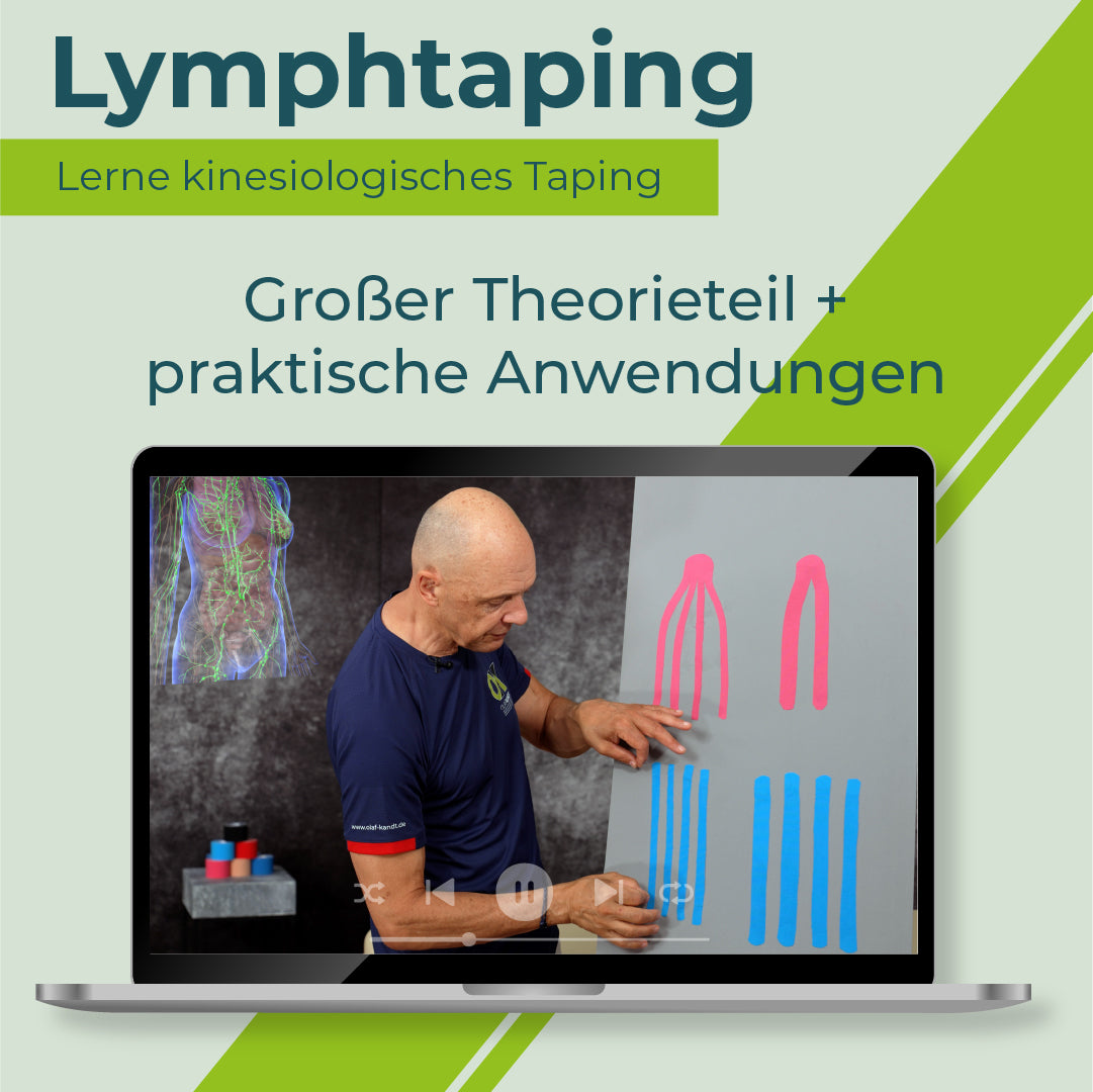 Onlinekurs "Lymphtaping - kinesiologisches Tapen"