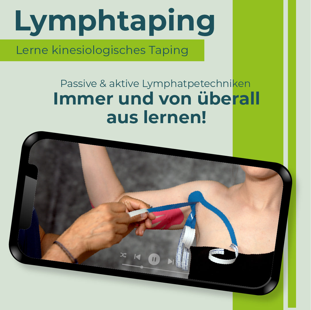Onlinekurs "Lymphtaping - kinesiologisches Tapen"