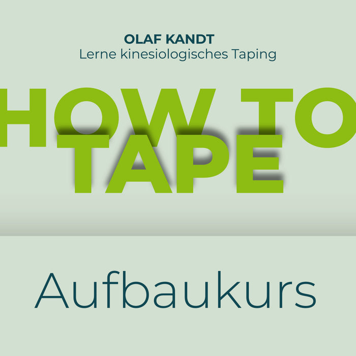 Trailer Onlineseminar "Kinesiologisches Taping - Aufbaukurs" von Olaf Kandt